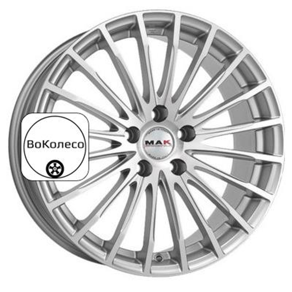 7,5x17/5x112 ET43 D76 Fatale Silver MAK