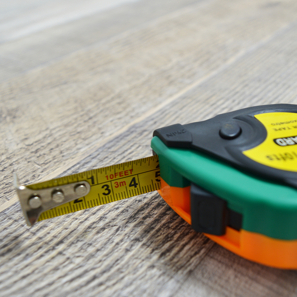 Рулетка 3м "STANDARD" в прорезиненном корпусе