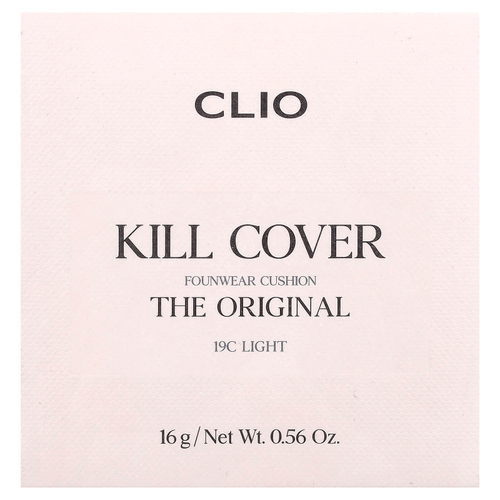 Clio, Death Cover FounWear, кушон, тон 19C Light, 16 г (0,56 унции)