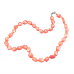 Бусы "Фрейя" коралл розовый асс.