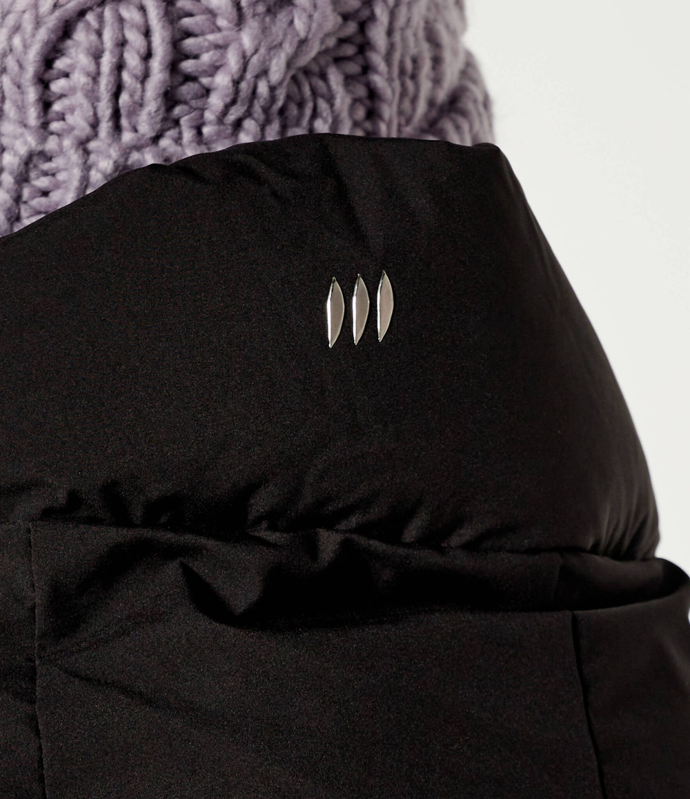 Пуховое пальто HELENA Hetrego - черный(8N694 F)