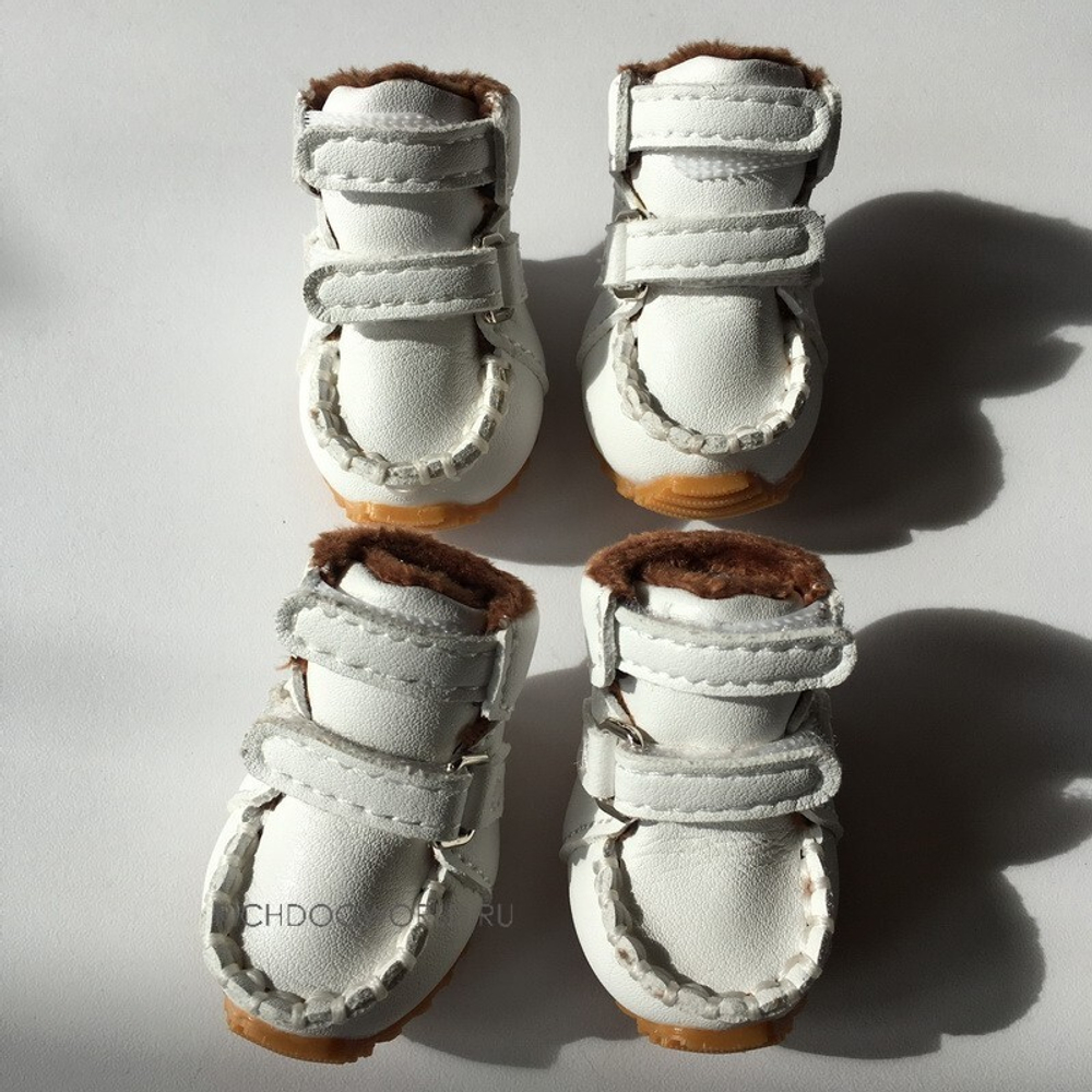 302 W Ботинки "Эко кожа" на меху/Анатомическая обувь для собак. ЗИМА.