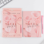 Подарочный набор, ежедневник А5, 80 листов и эко ручка «Цвети. Верь в себя »