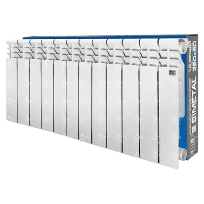 Биметаллический радиатор STI Bimetal 350/80 12 сек.