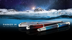 Шариковая ручка Pix Parker IM Royal SE The Last Frontier Deep Sea CT, стержень: M, цвет чернил: blue, в подарочной упаковке.