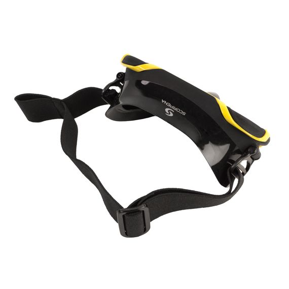 Маска Scorpena Miami Junior черно-желтая