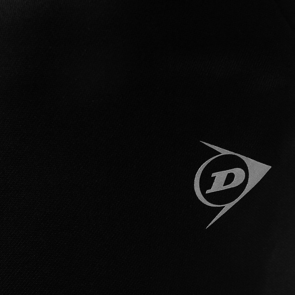 Мужские теннисные штаны Dunlop Knitted Training Pants Men - Black, White