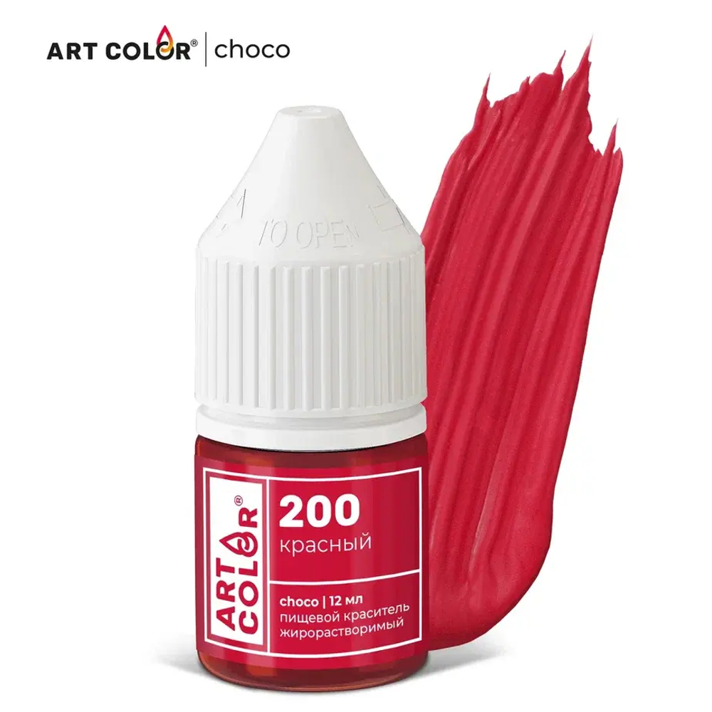 Краситель жирорастворимый ART COLOR CHOCO красный 12мл