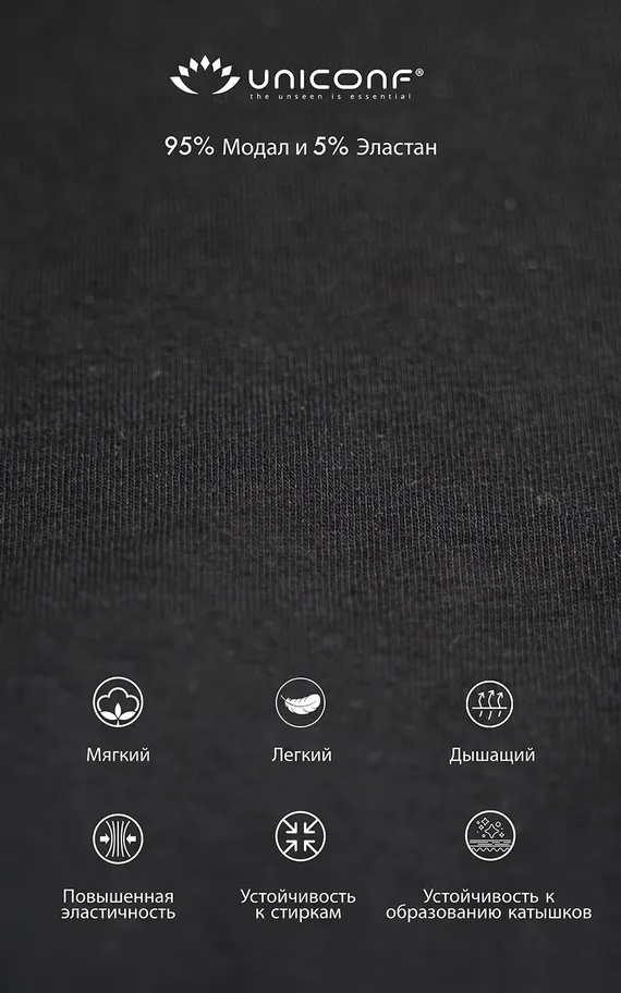 Мужские трусы BBM61 Черный