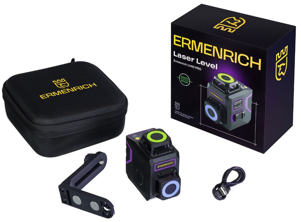Уровень лазерный Ermenrich 84633