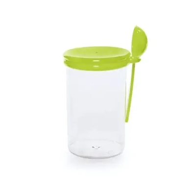 Банка для сыпучих продуктов с ложкой, 0,75л