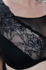 Бюстгальтер-топ на косточках (Размер: 70H) (Цвет: черный)