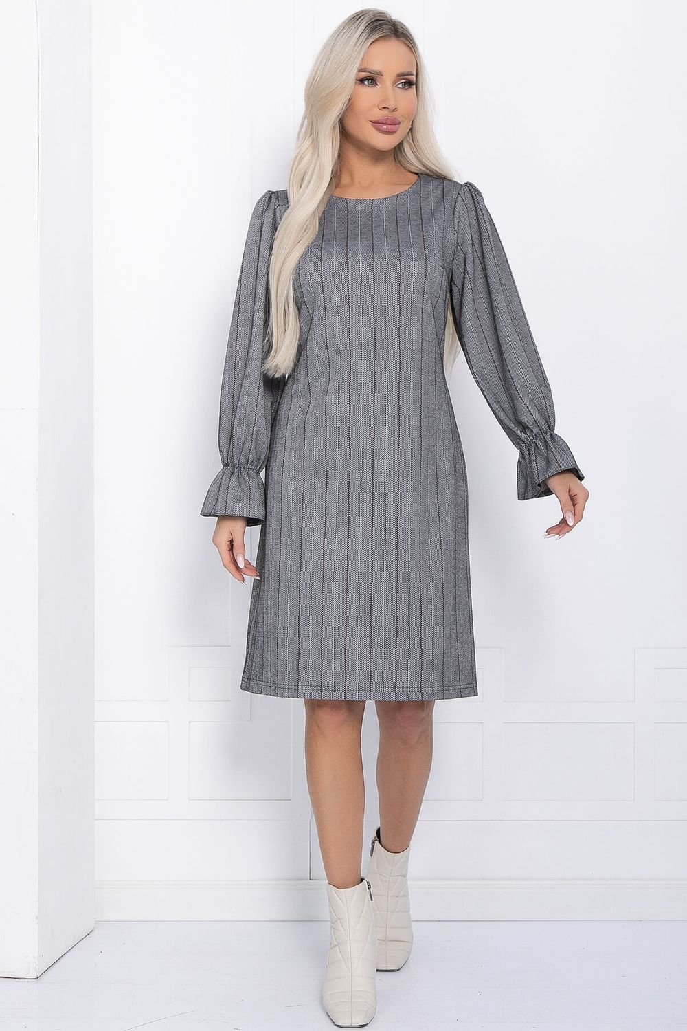 Платье Есения (серое) П12271-30 LT Collection
