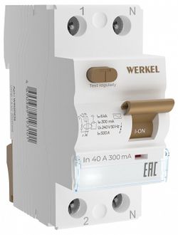 Устройство защитного отключения 1P Werkel  W912P404