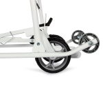 Санки-коляска "Наши Детки 3-1К" с ромбиками серый