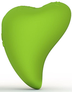 Зеленый перезаряжаемый вибромассажер Fresh by Leaf (Цвет: зеленый)