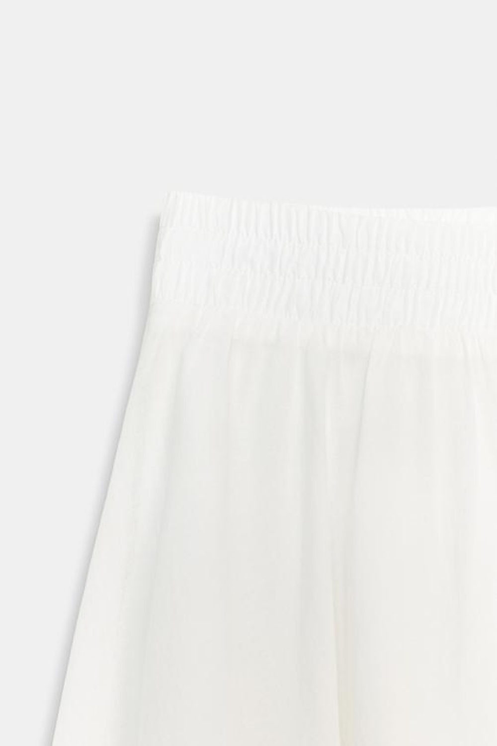 ZARA ЮБКА-НАКИДКА МИДИ, БЕЛЫЙ