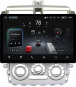 Магнитола для Mitsubishi Colt 6 2002-2012, Colt Plus (правый руль, рамка серебро) - Teyes CC4-PRO монитор 13" 2K QLED на Android 13, Snapdragon 778G, 8+128, AI, CarPlay, DSP, 4G SIM-слот