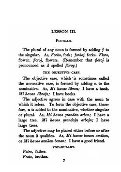 Esperanto in Twenty Lessons | Caroline Stearns Griffin