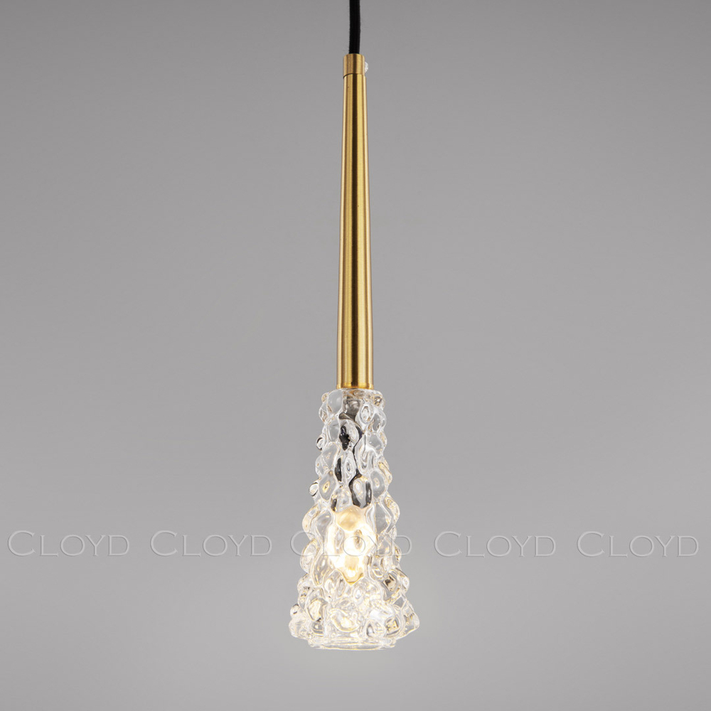 Подвесной светильник Cloyd ALEMAND-B P1 / латунь (арт.11093)