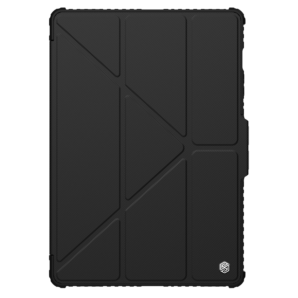 Чехол книжка от Nillkin для планшета Samsung Galaxy Tab S9+ Плюс, серия Bumper Pro Case-Multi Angle Folding Style, многофункциональный складной