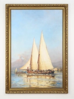 Картина настенная интерьерная в багетной раме 47*67 см