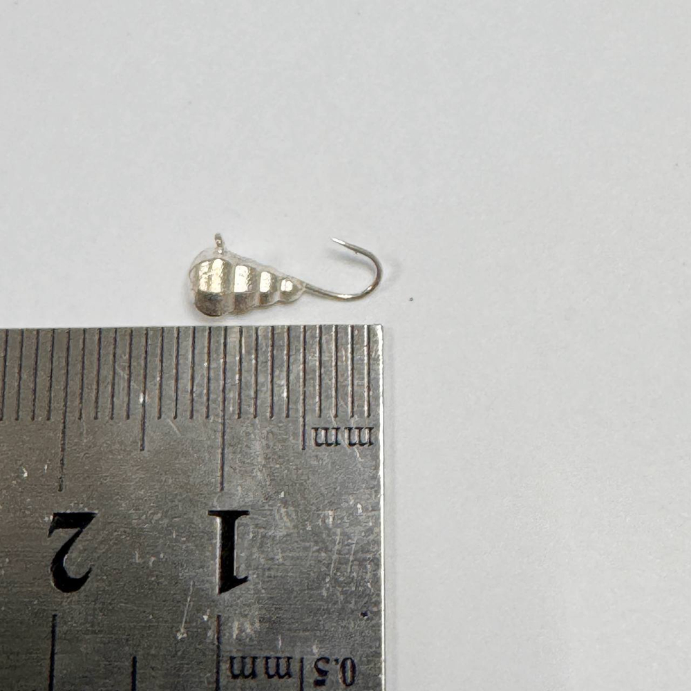 Мормышки вольфрамовые №4 0,85 гр . 1.2мм ( набор 10 штук) цена указана за 1 шту