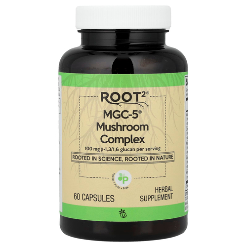 Vitacost, Root2®, комплекс грибов MGC-5®, 60 капсул