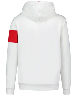 Мужская теннисная кофта Le Coq Sportif BAH Hoody N°1 SS23 - белый