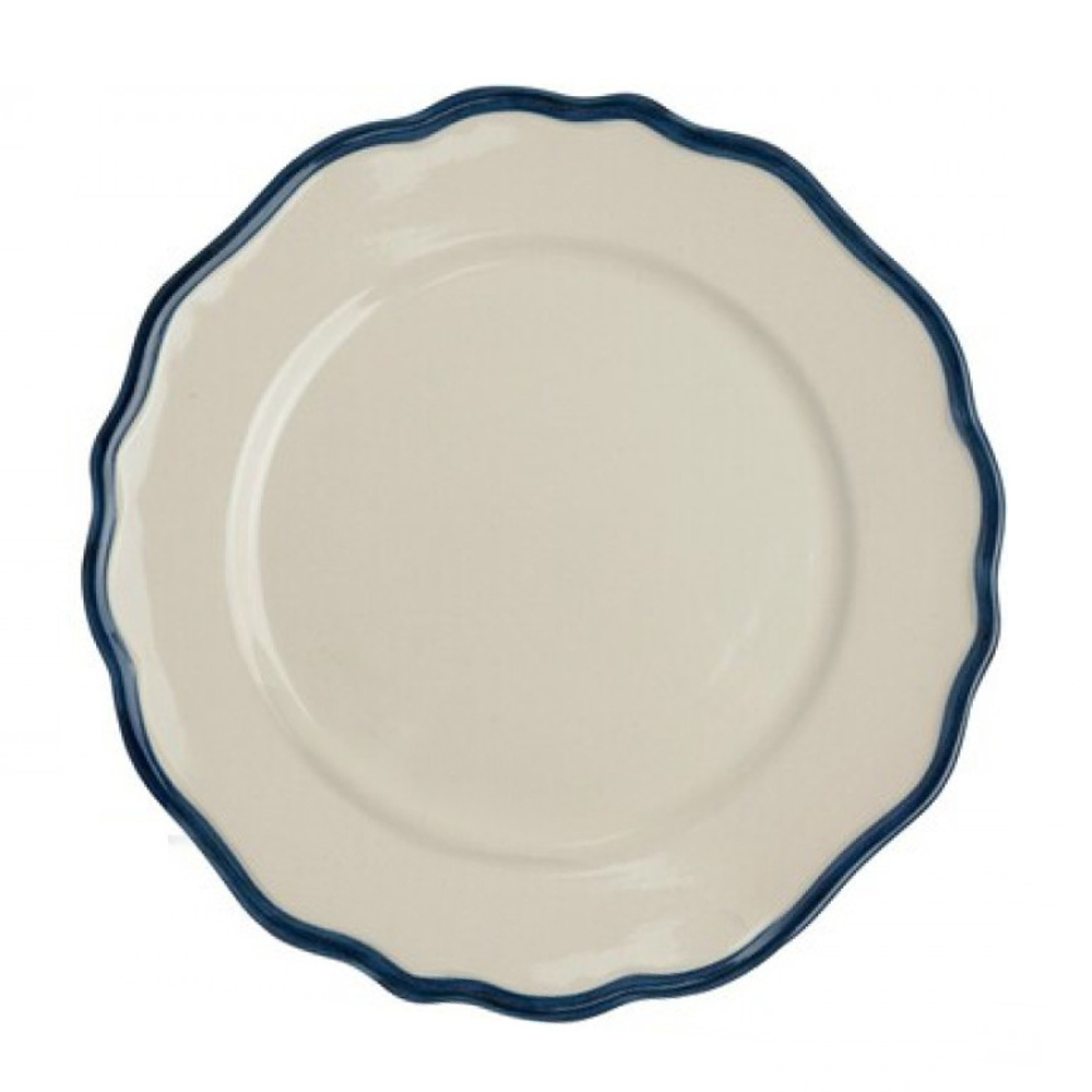 Тарелка Laura Ashley Solid Blue, 27 см