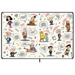 Дневник 1-11 класс 48 л., твердый, BRAUBERG, матовая ламинация, резинка, закладка-ляссе, с подсказом, "Дракон", 107240