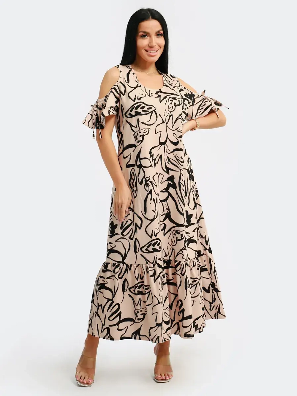 Платье летнее большие размеры