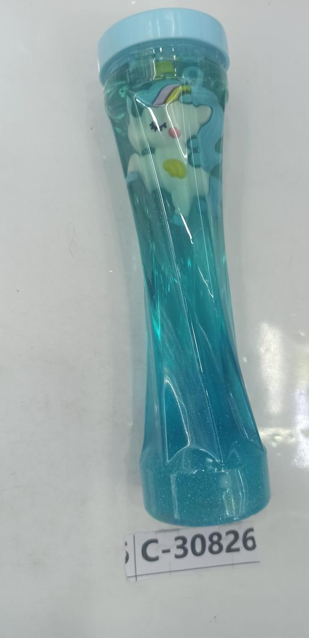 Лизун колба пони 180г, 6 цвета микс, с-30826