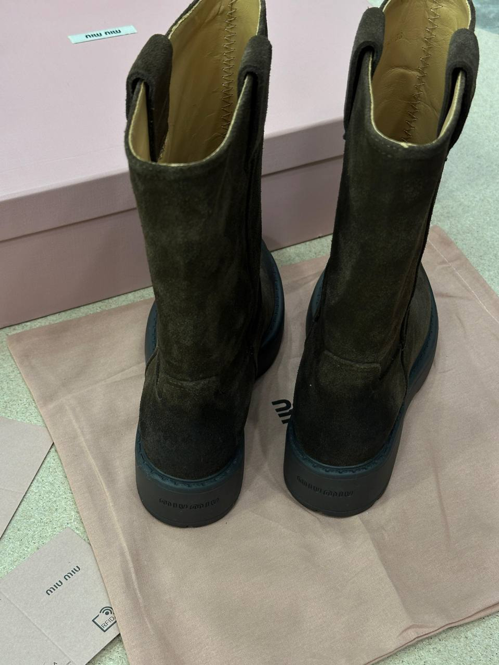 Сапоги MIU MIU