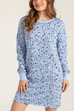 Ночная сорочка Россыпь-1 Виотекс ГОЛУБОЙ