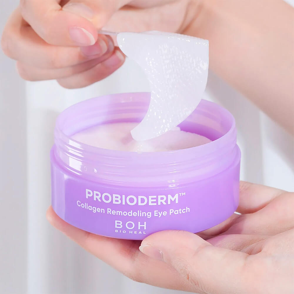 Патчи тающие для век с коллагеном и ПДРН BIOHEAL BOH Probioderm Collagen Remodeling Eye Patch, 60 шт