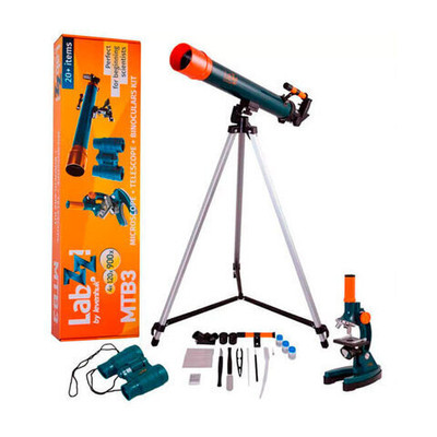 Набор Levenhuk LabZZ MTВ3: микроскоп, телескоп и бинокль