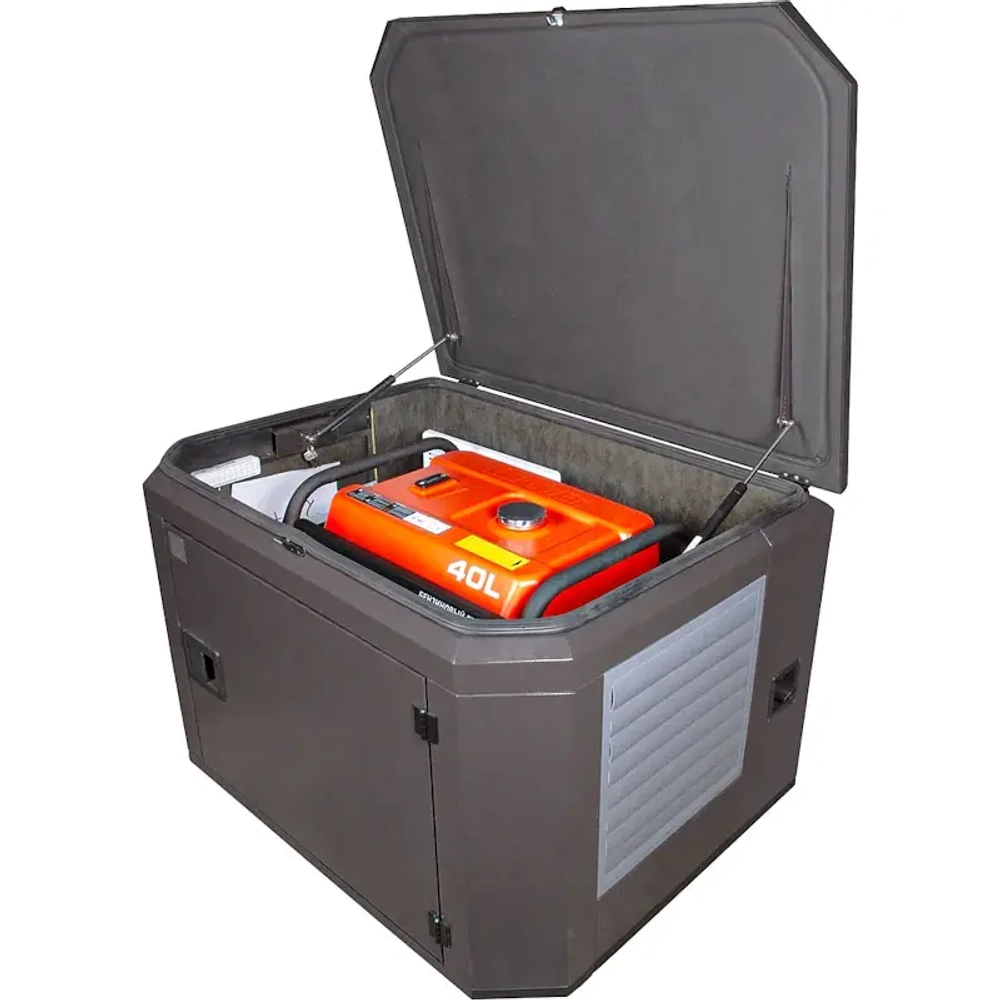 A-iPower A6000EAX бензиновый генератор в кожухе 1200 RAL 8019 с блоком АВР 400В/25А (8 pin) New УТ-11182383/29109