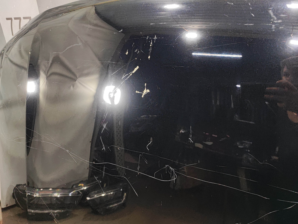 Капот Toyota Land Cruiser 200 07-14 Б/У Оригинал 5330160590