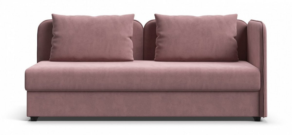 Тахта Ирис Велюр Монолит розовый