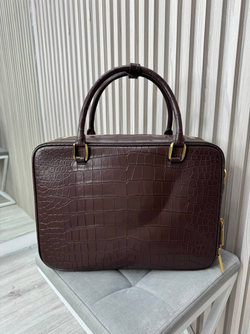 Портфель Stefano Ricci из кожи крокодила