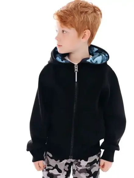 Толстовка на молнии  для мальчиков девочек  "Дрего"