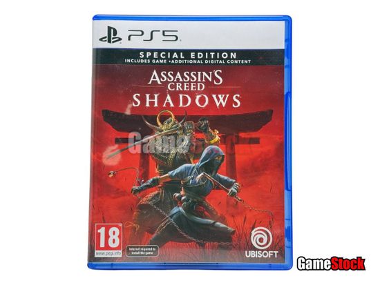 PS5 Assassins Creed: Shadows Special Edition (Б/У, Русские субтитры, PPSA-20397)