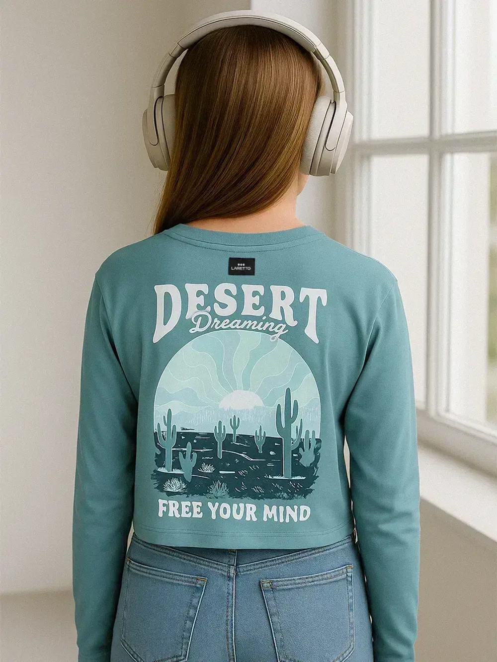 Лонгслив для девочки в летний