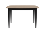 Стол обеденный Tammi 120*80 см (натуральный дуб, черный)