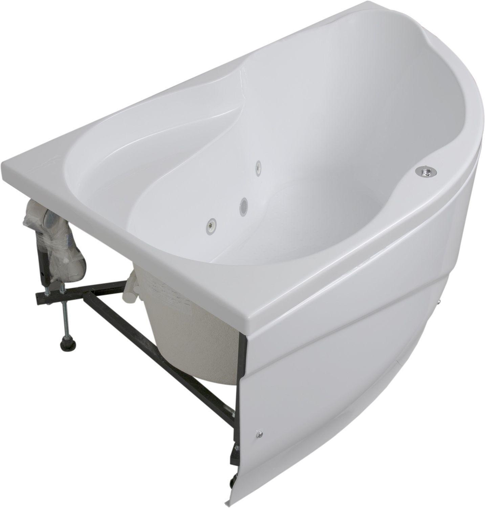 Акриловая ванна Aquanet Graciosa 150x90 L (с каркасом)