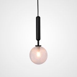 Подвесной светильник RAFFIN Black/Transparent