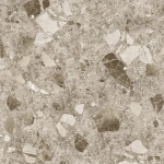 Керамогранит Alma Ceramica GFU04STE40R Steel rock 60x60 бежевый сахарный под терраццо