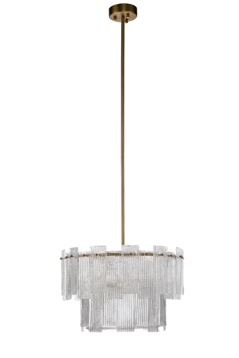 Люстра на штанге Indigo INVERNO 12013/6R Brass V000058