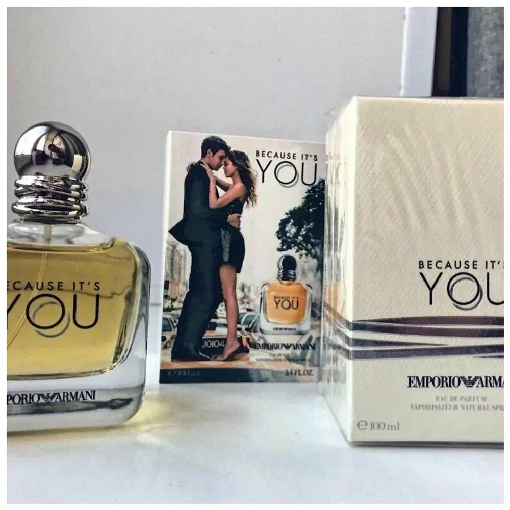 GIORGIO ARMANI парфюмерная вода Emporio Armani Because It’s You, 100 мл, 100 г